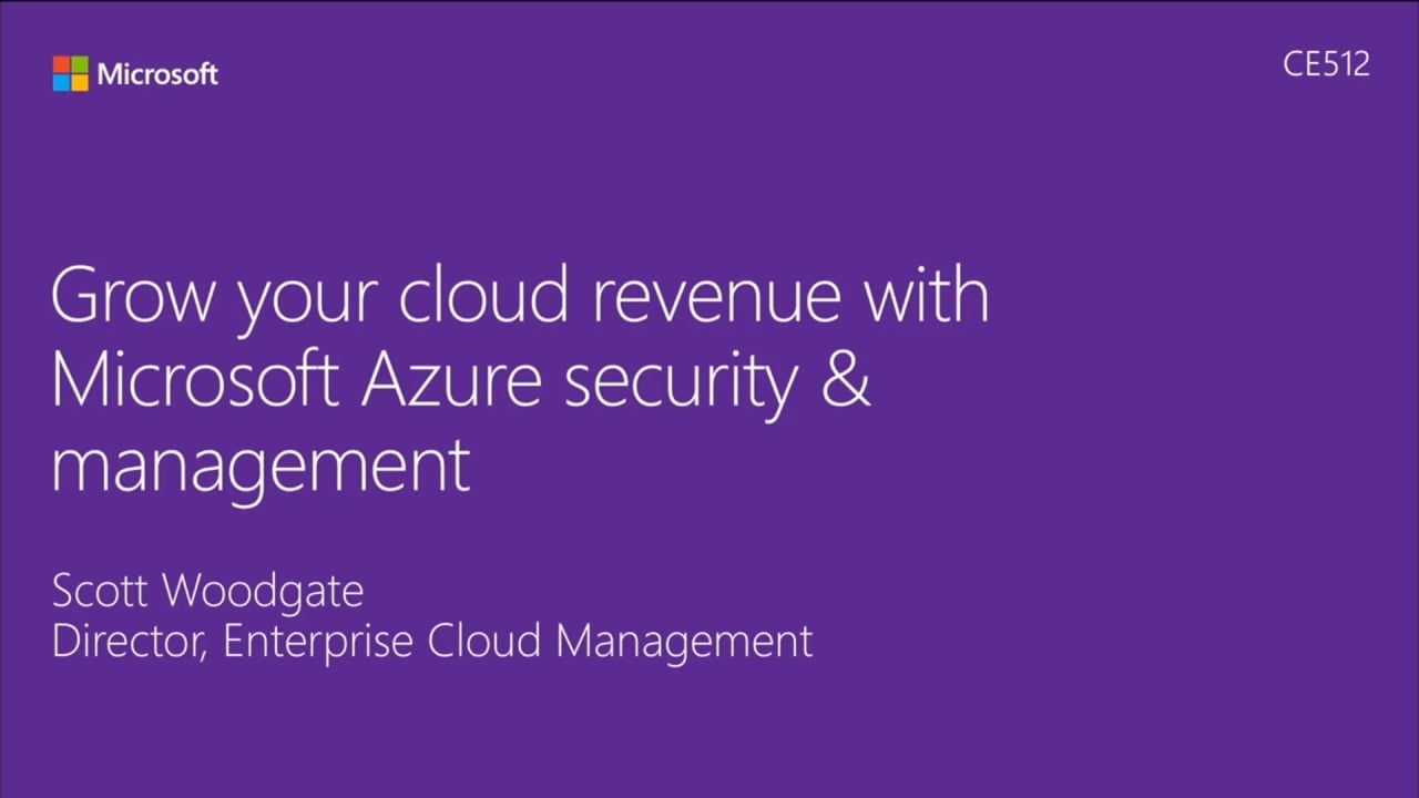 Azure Security & Management Session