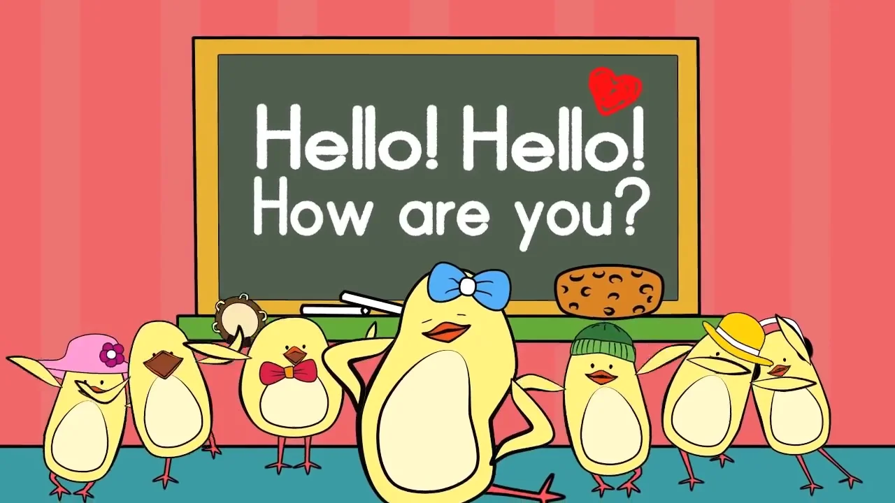 Hello Song for Kids Greeting Song for Kids The Singing Walrus on Vimeo