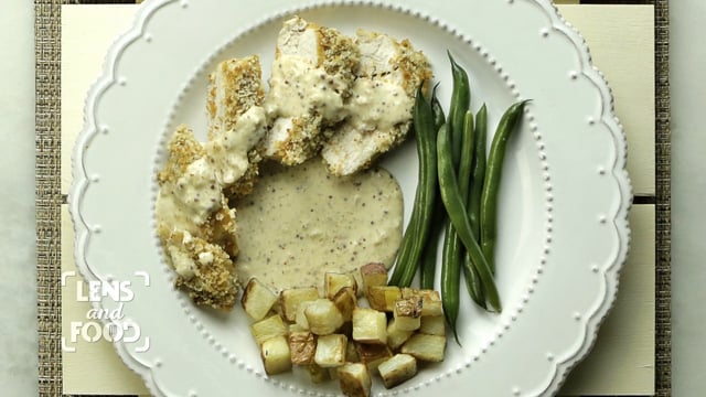 Garlic Crusted Chicken Home Style Din Din