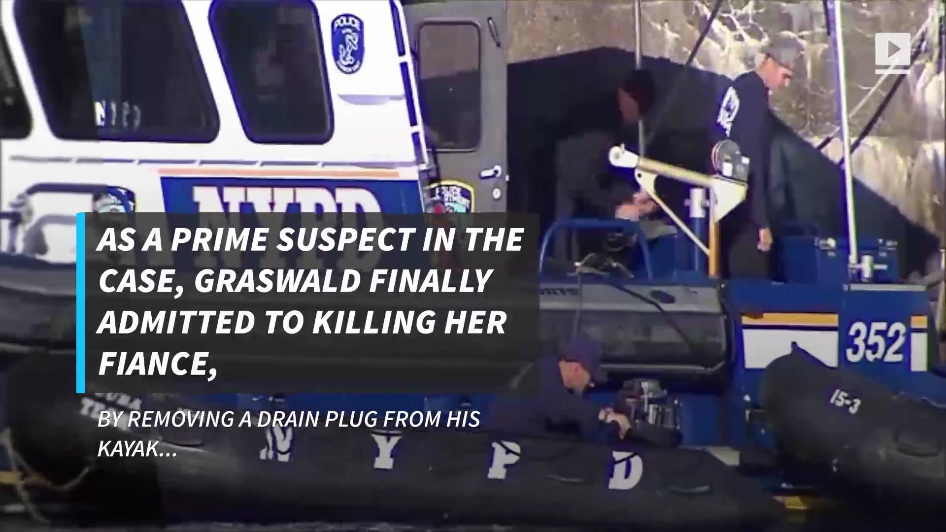 Woman admits to killing fiancé on Hudson River