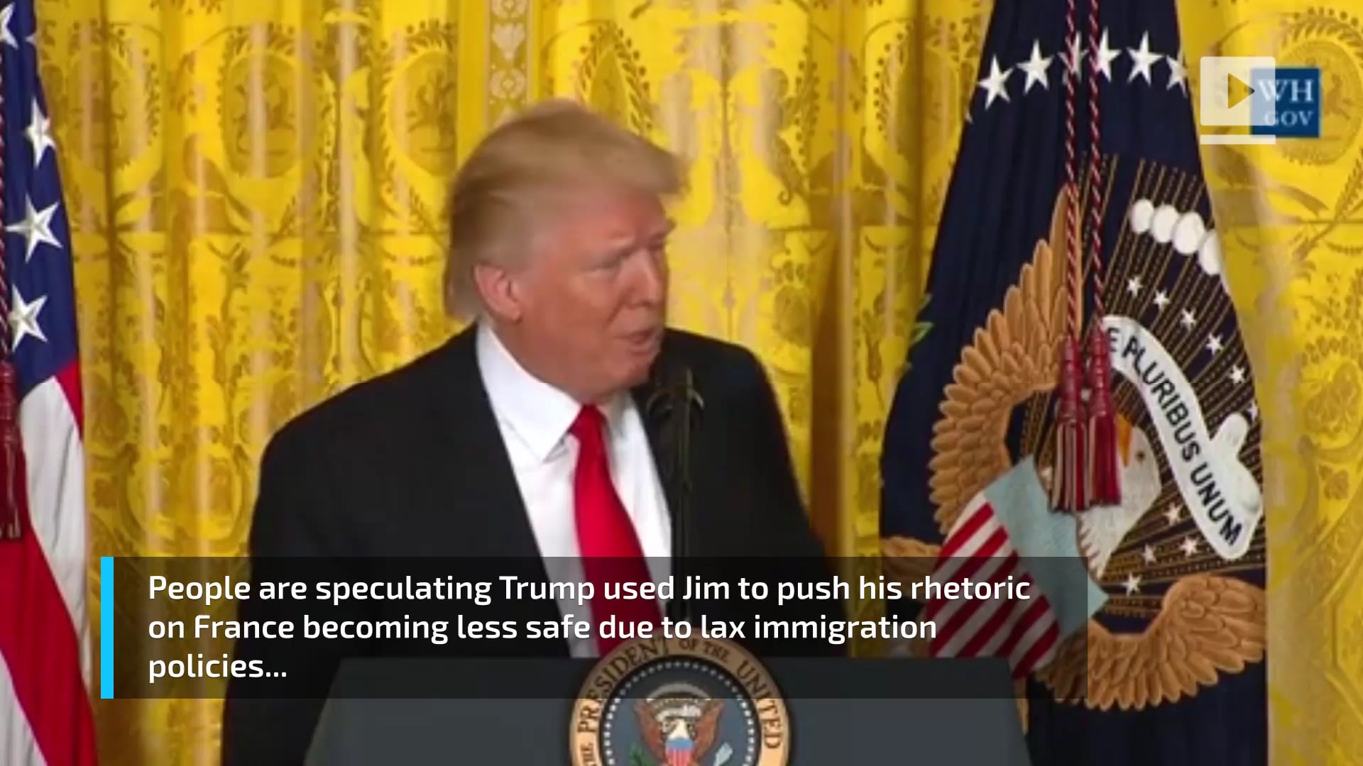 Does Donald Trump have an imaginary friend?