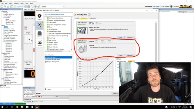 138 | Tuning Drive by Wire Throttle Control