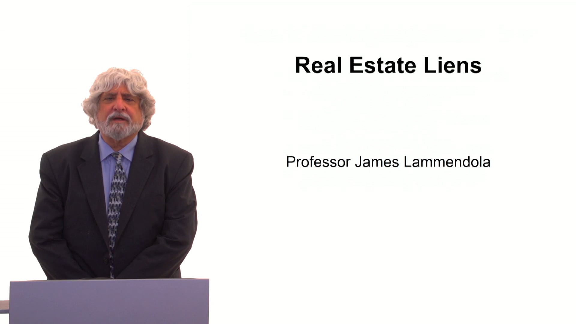 Real Estate Liens