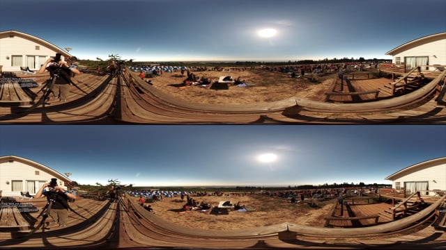 Solar Eclipse in 3D 360 by Eric Cheng / Amity, Oregon, Aug 21, 2017