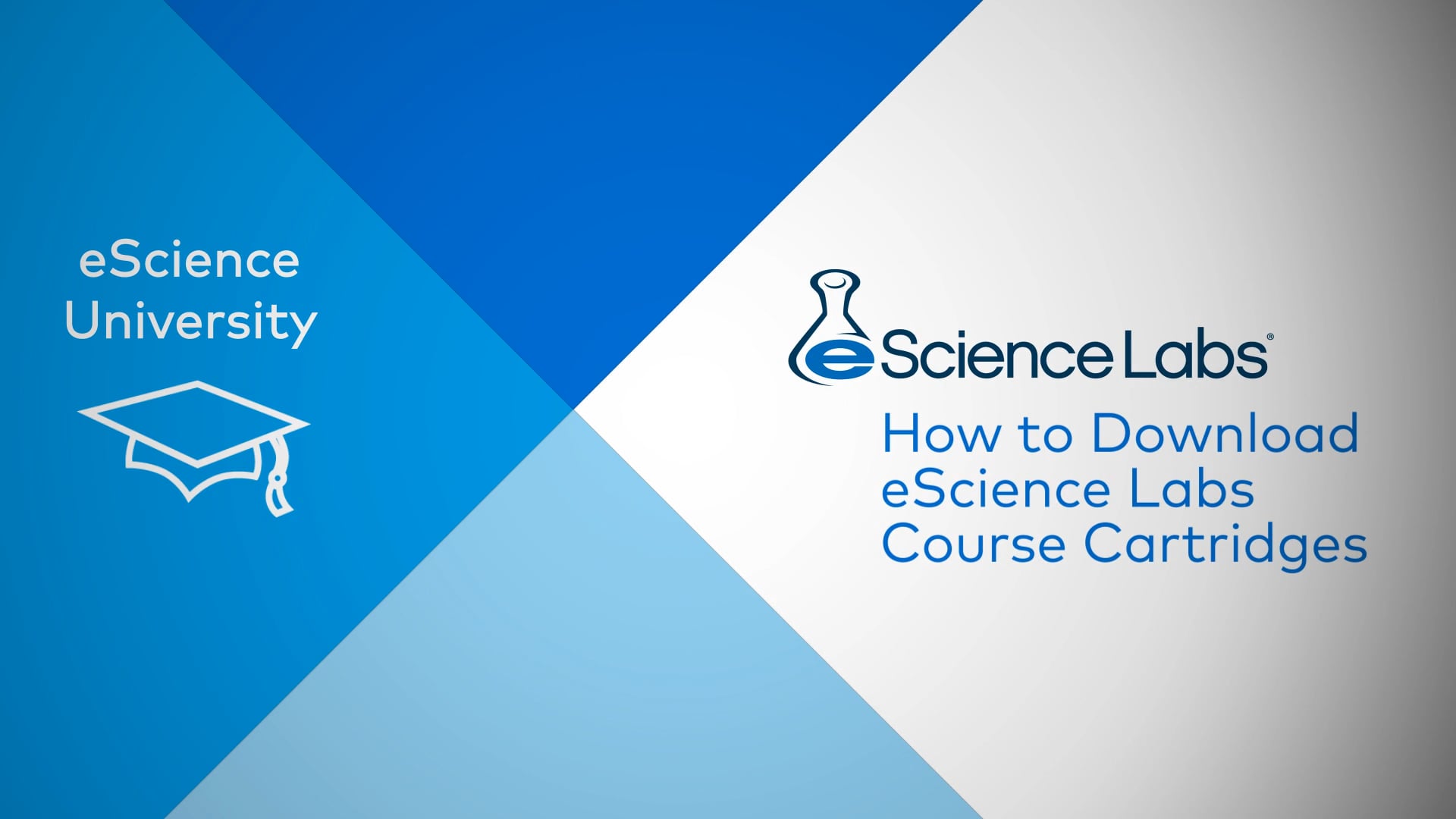 How to Download an eScience Labs Course Cartridge on Vimeo