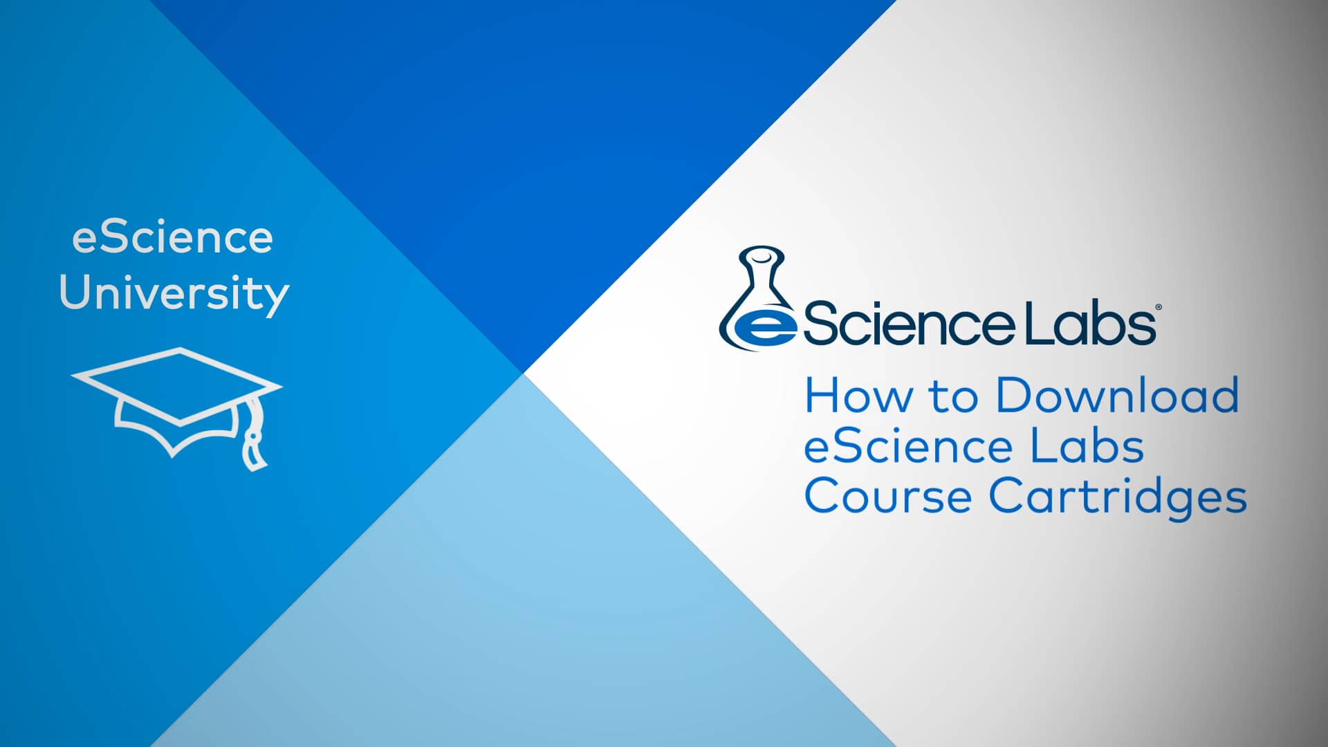 How to Download an eScience Labs Course Cartridge on Vimeo