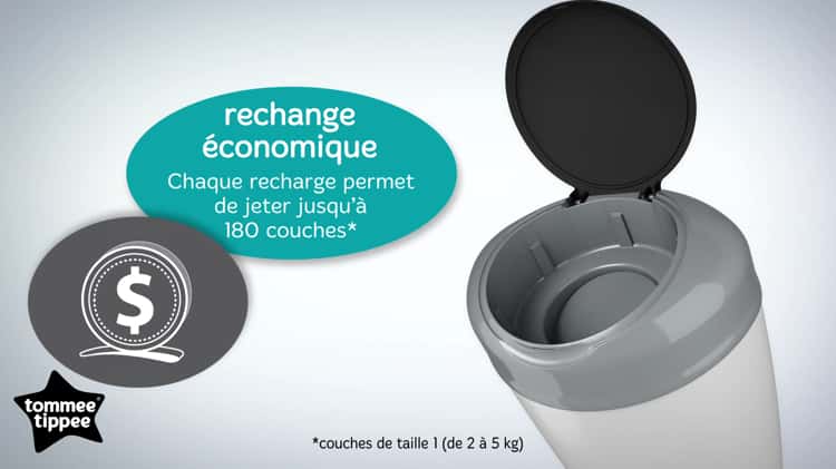 Poubelle à couches Sangenic Tommee Tippee - Sangenic | Beebs