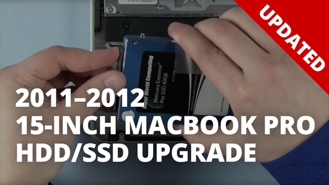 How to Install a SSD HDD in 15-inch MacBook Pro (2011-2012) UPDATED Vimeo