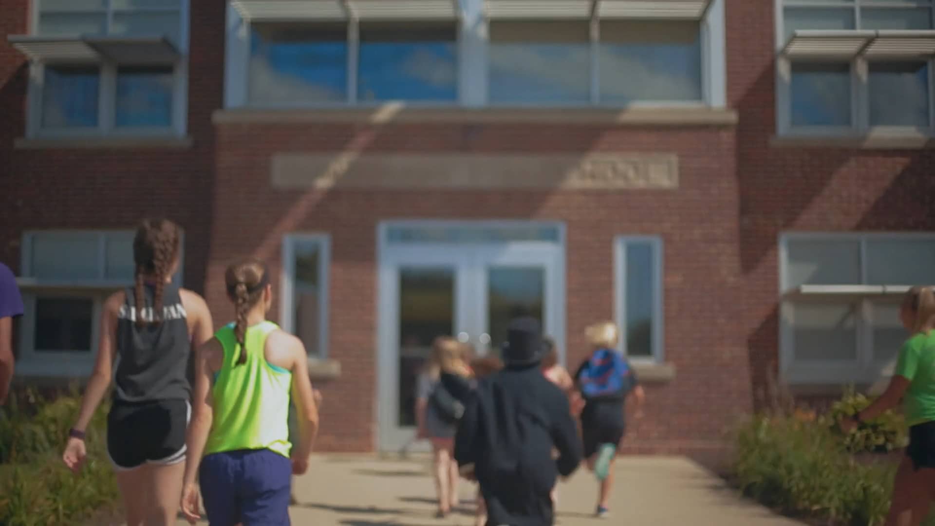 Community School District Purple on Purpose Back