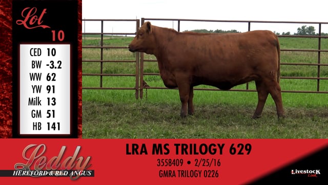 Lot #10 - LRA MS TRILOGY 629