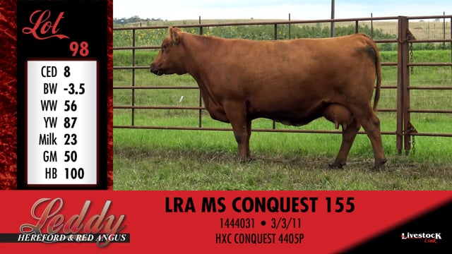 Lot #98 - LRA MS CONQUEST 155