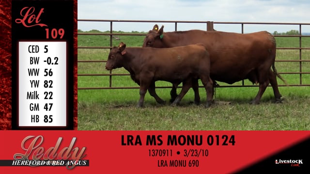 Lot #109 - LRA MS MONU 0124