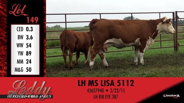 Lot #149 - LH MS LISA 5112