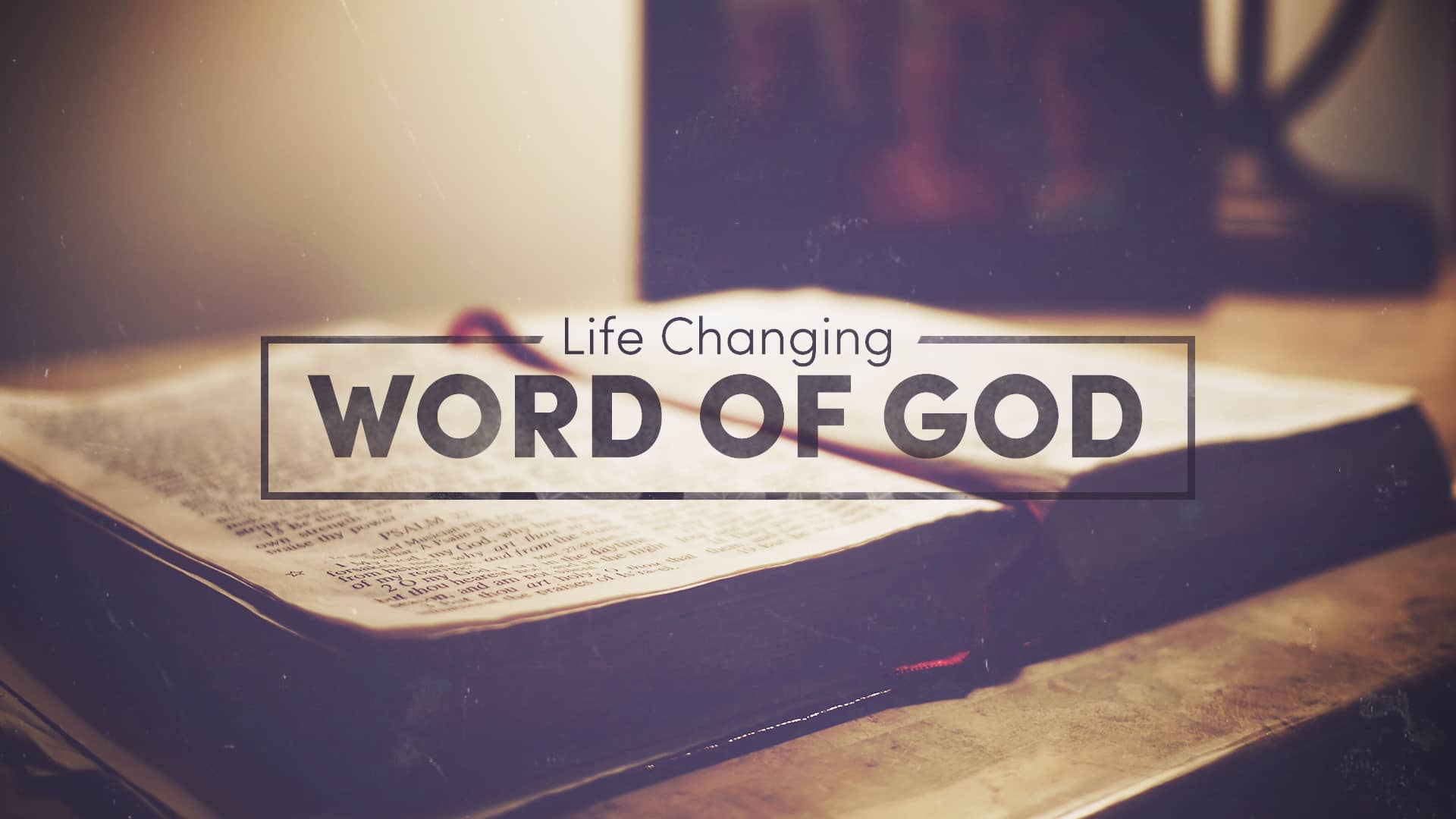 The Life Changing Word of God on Vimeo