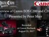 Canon C200 at 2017 DCS Camera Support and Accessories Expo