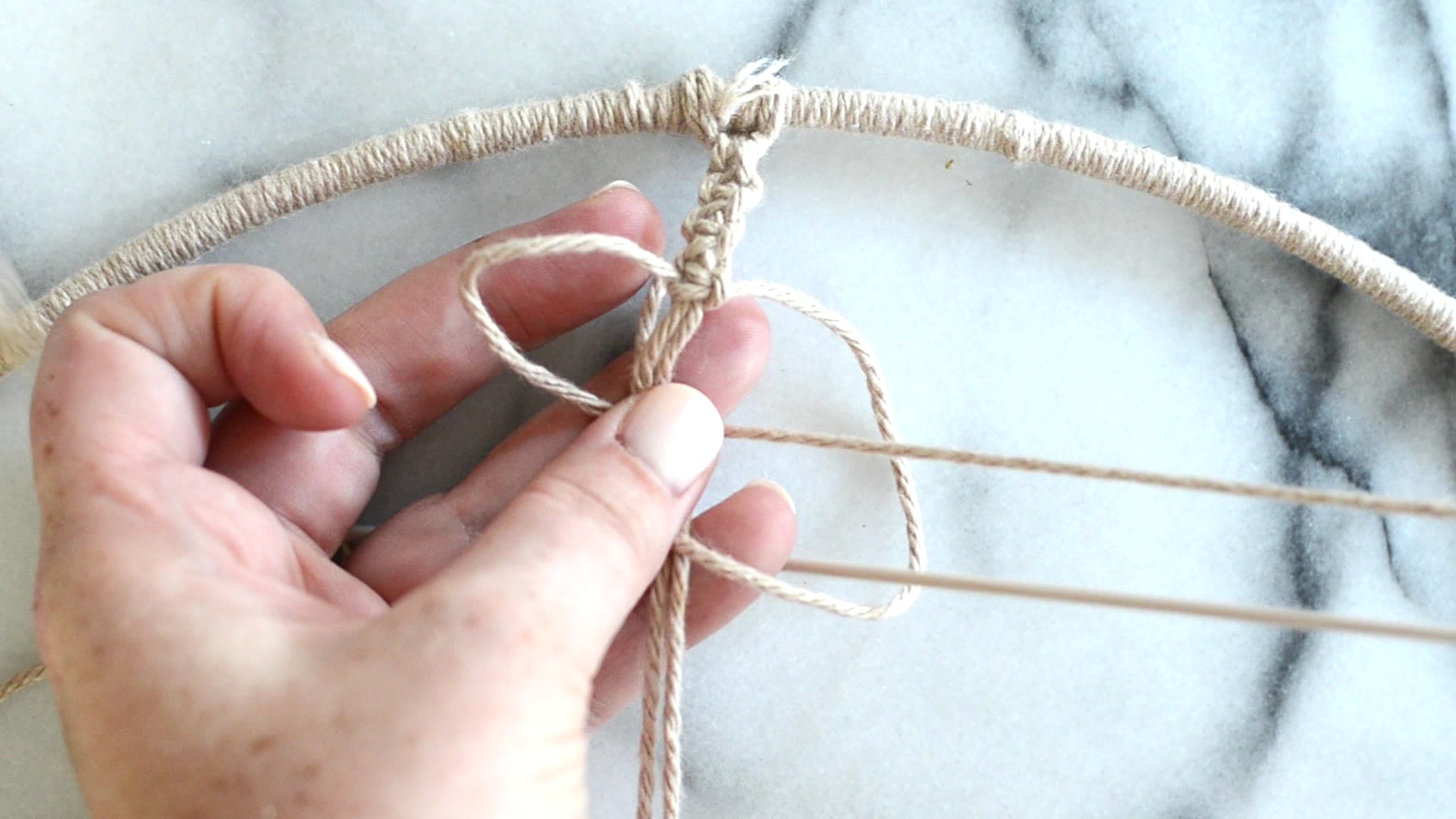 Simple Macrame Stitch on Vimeo