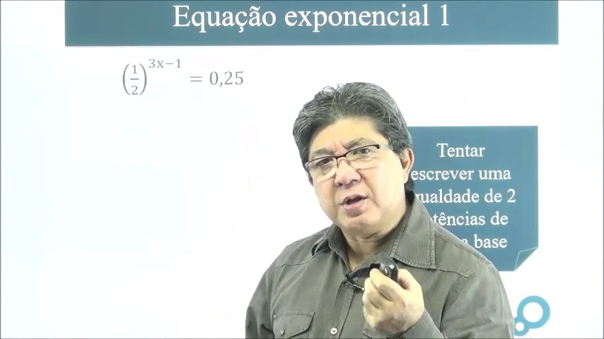 EQUAÇÃO DO 2 GRAU 01 - Equacão Exponencial