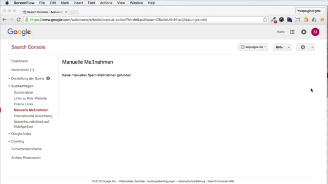 Manuelle Spam-Maßnahmen