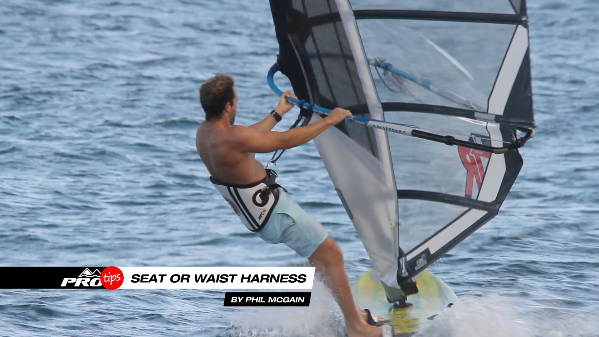 Pro Tips Seat or Waist Harness for Windsurfing Windsurfing Videos