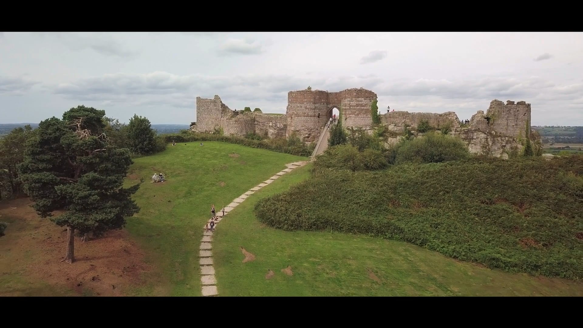 THE CASTLE ON THE HILL