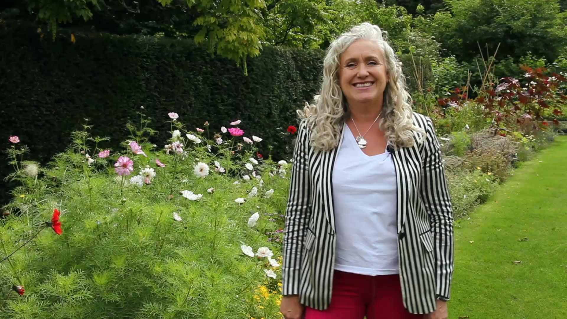 Caroline Tatham, Principal The Cotswold Gardening School, talks about Shoot for her students