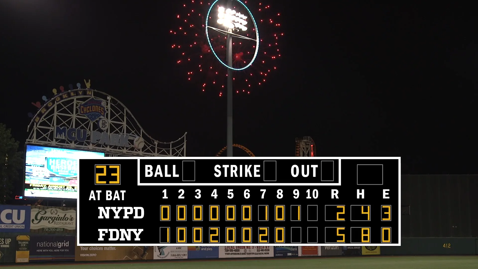 18th Annual Heroes Baseball Classic: The Finest (NYPD) vs the