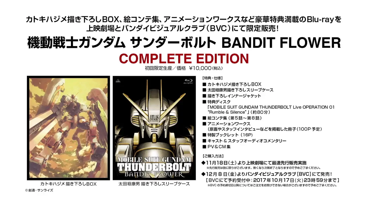 Mobile Suit Gundam Thunderbolt Bandit Flower Compilation Film PV2