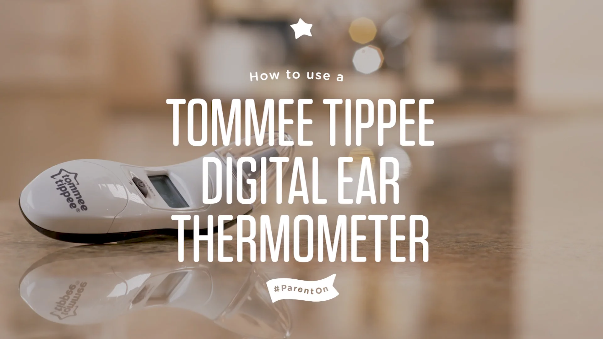 Tommee tippee ear deals thermometer