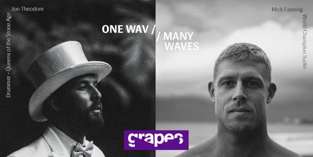 Mick Fanning Deals with Goldie Traffic