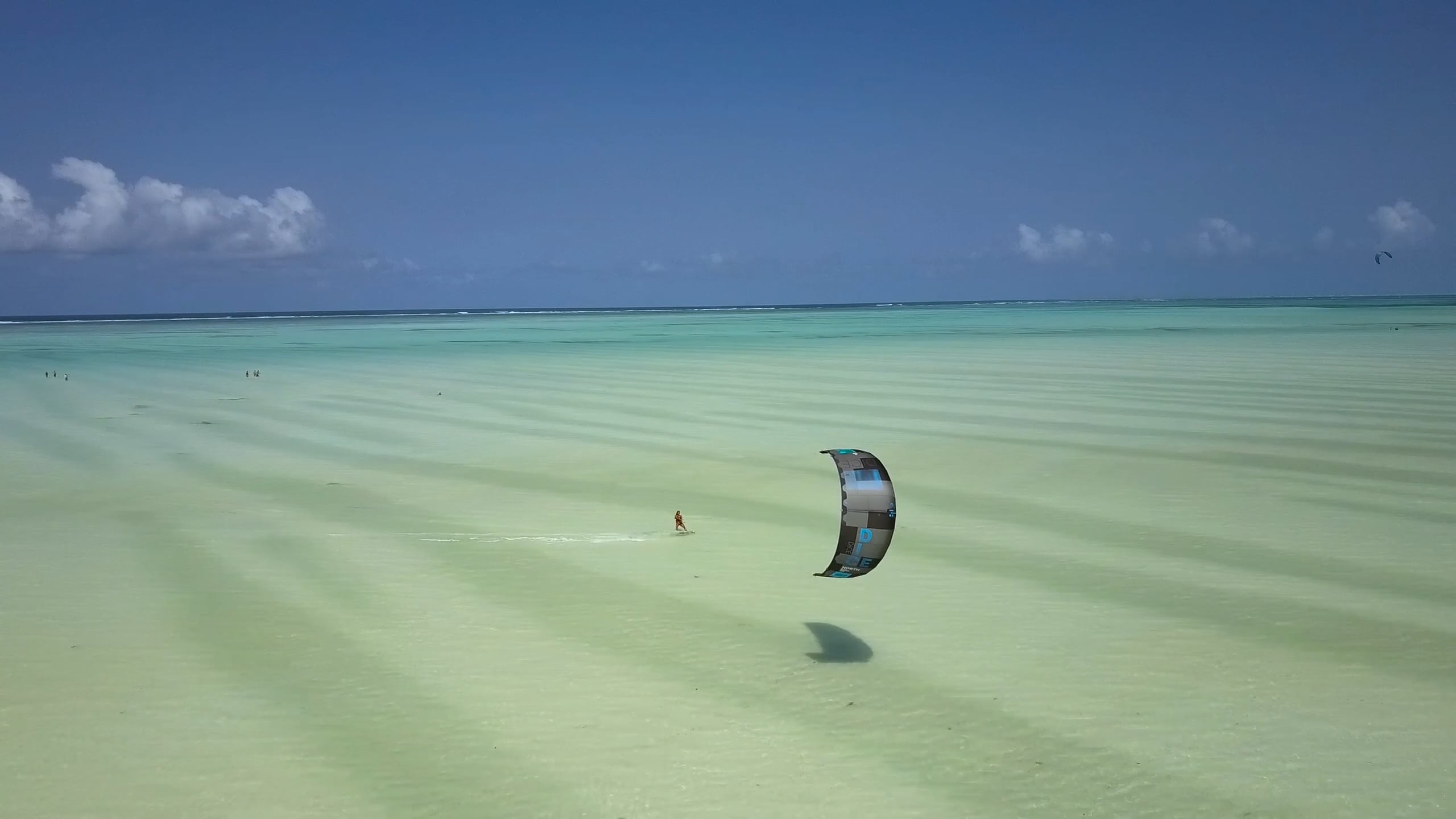 Kitesurfing Занзибар