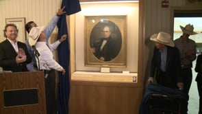 Dedication of a Restored Painting of Sam Houston