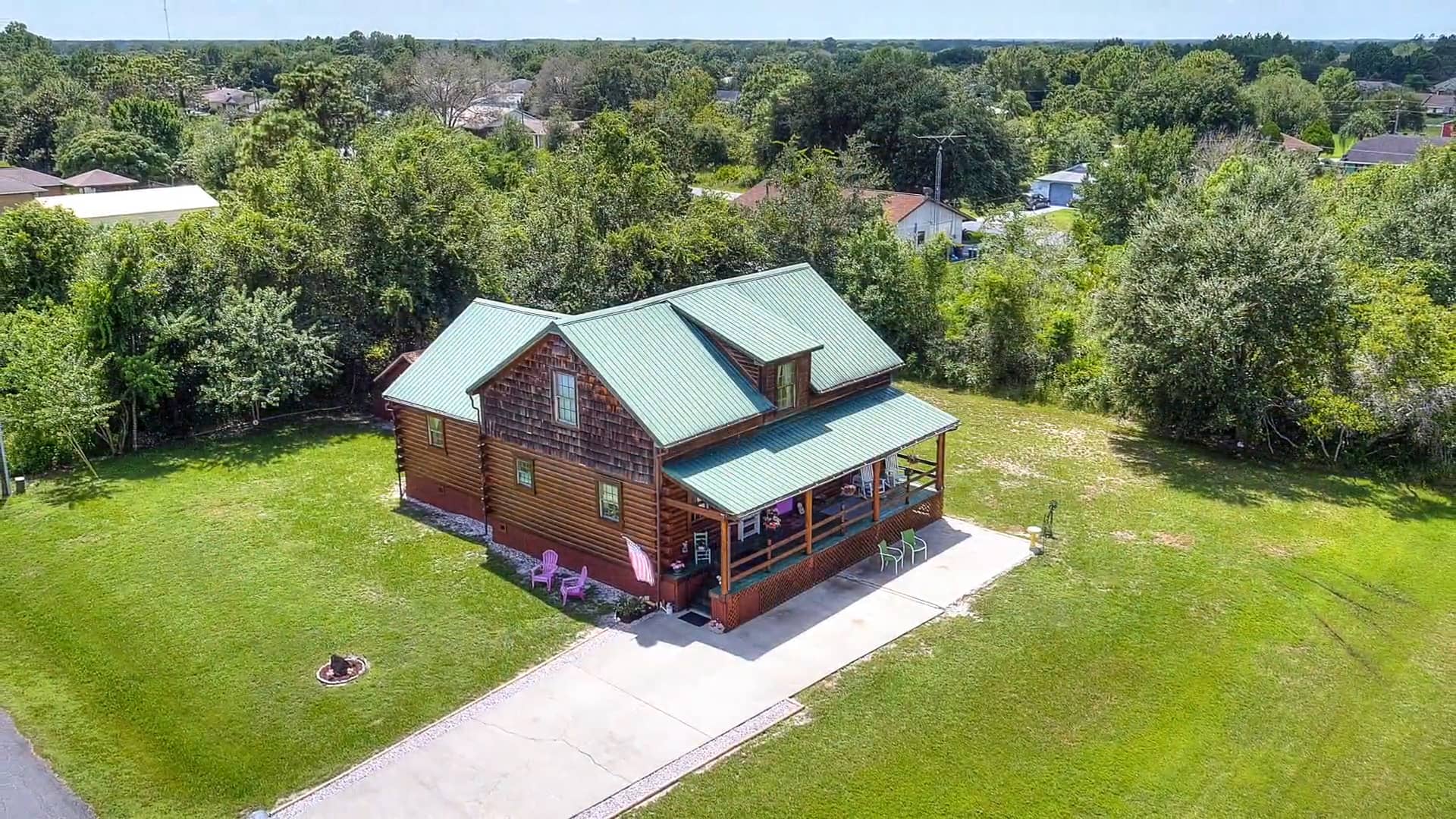 Log Cabin In The Sun N Lake Area Of Sebring, FL For Sale on Vimeo