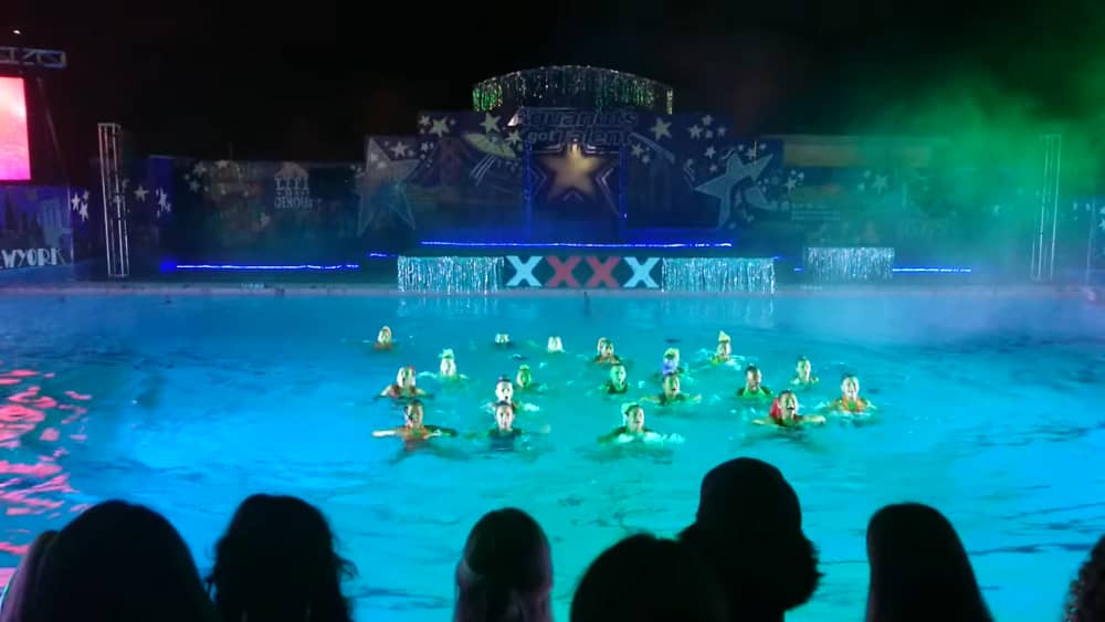 Aquanuts 17 Fall Show Second Half Synchro Fun