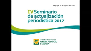 IV Seminario de Prensa en Arequipa