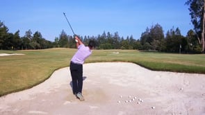 Hitting Out of a Fairway Bunker