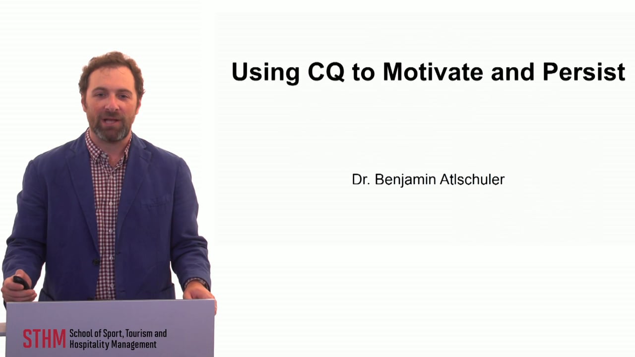 Login to view Using CQ To Motivate and Persist
