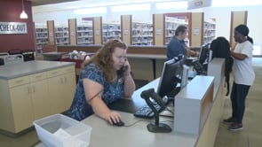 Central Library Closed to Install New Checkout Desk