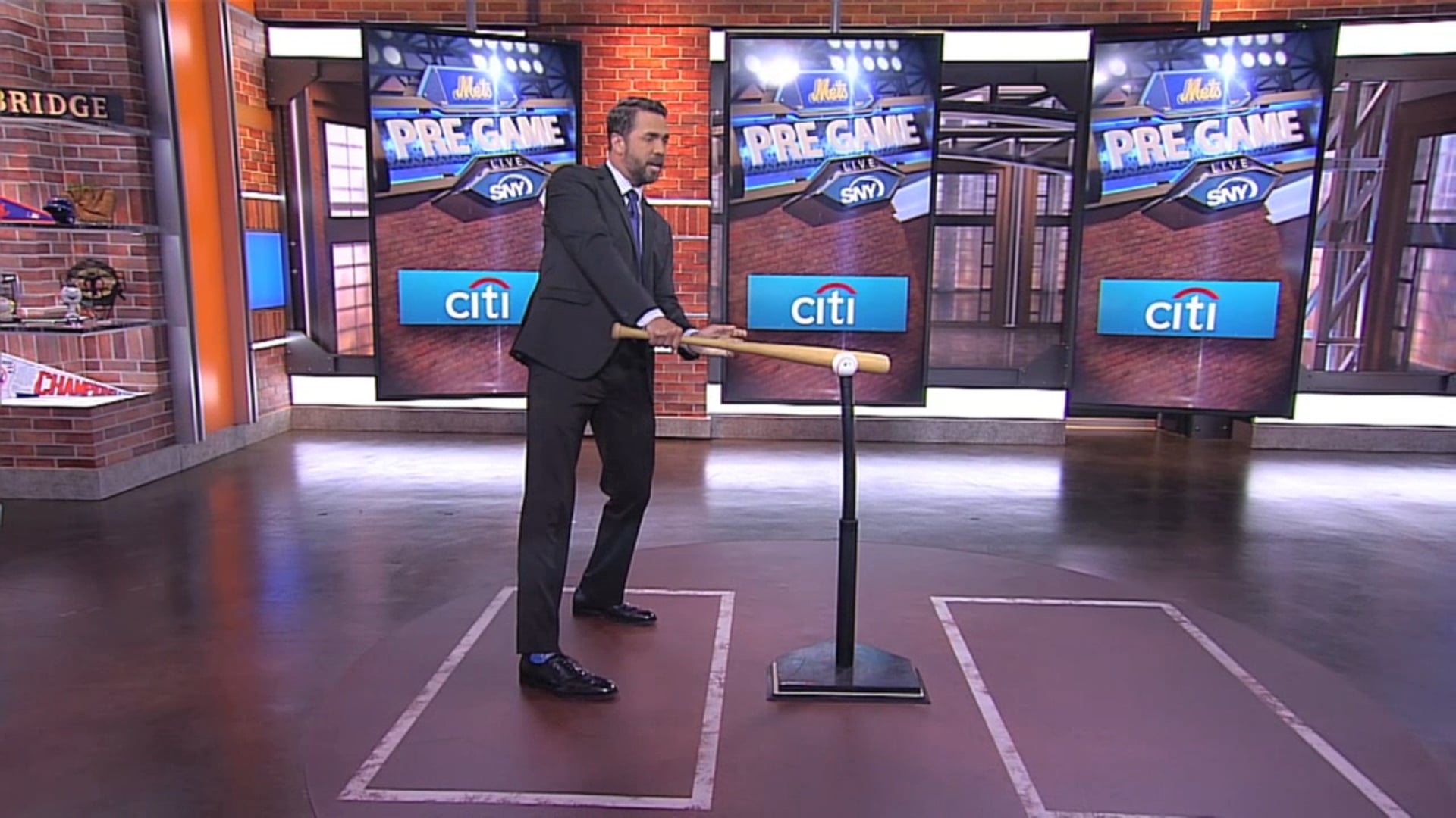 Mets Pre Game Batting Demo