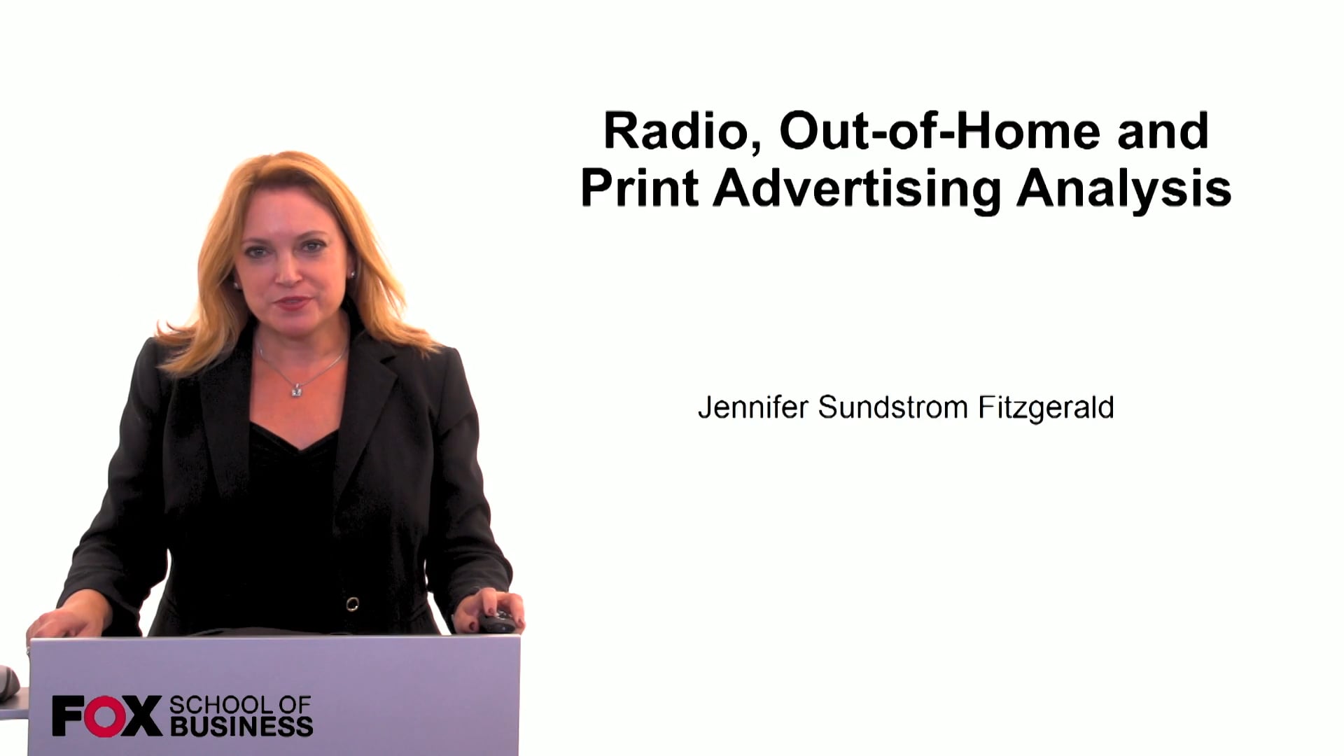 Radio, Out-Of-Home, and Print Advertising