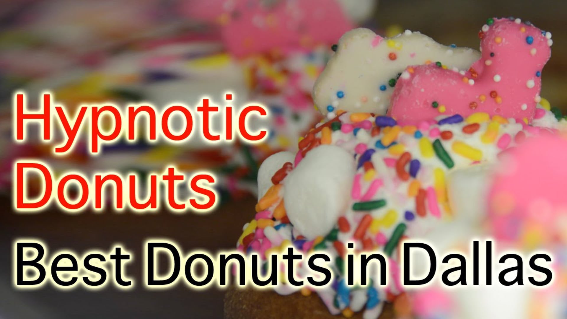 Hypnotic Donuts and Biscuits Donut Shop - Wacky Crazy Wild Donuts