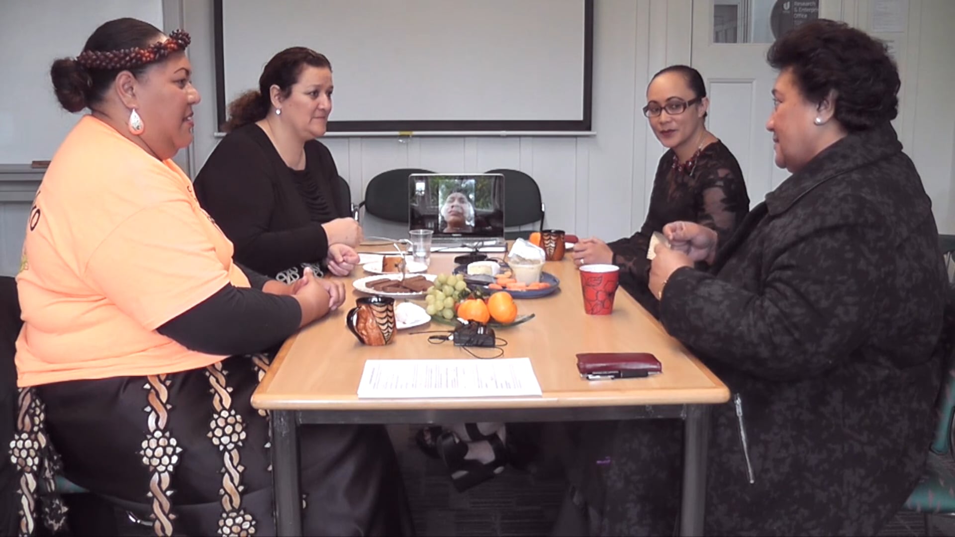 Tongan women talking about their lives in leadership in New Zealand