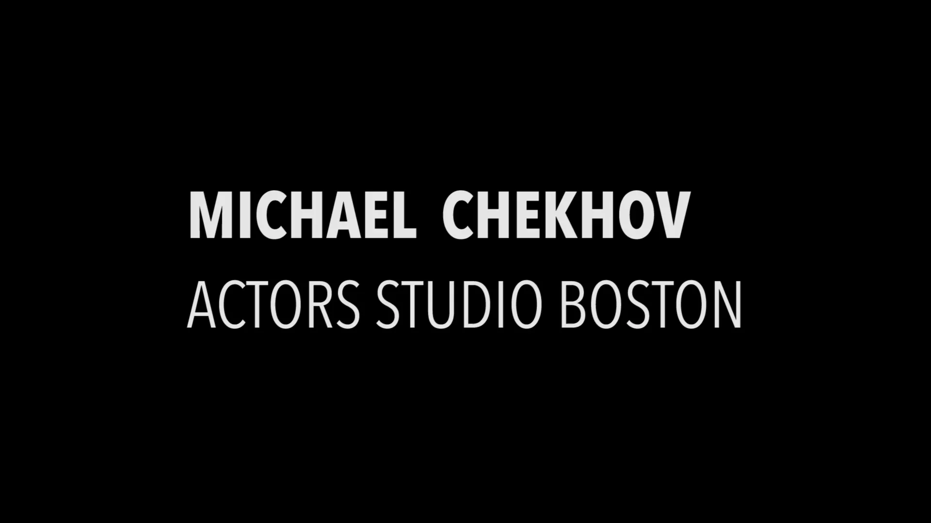 To The Actor: On The Technique Of Acting • Michael Chekhov • Iztok, image size:1920x1080