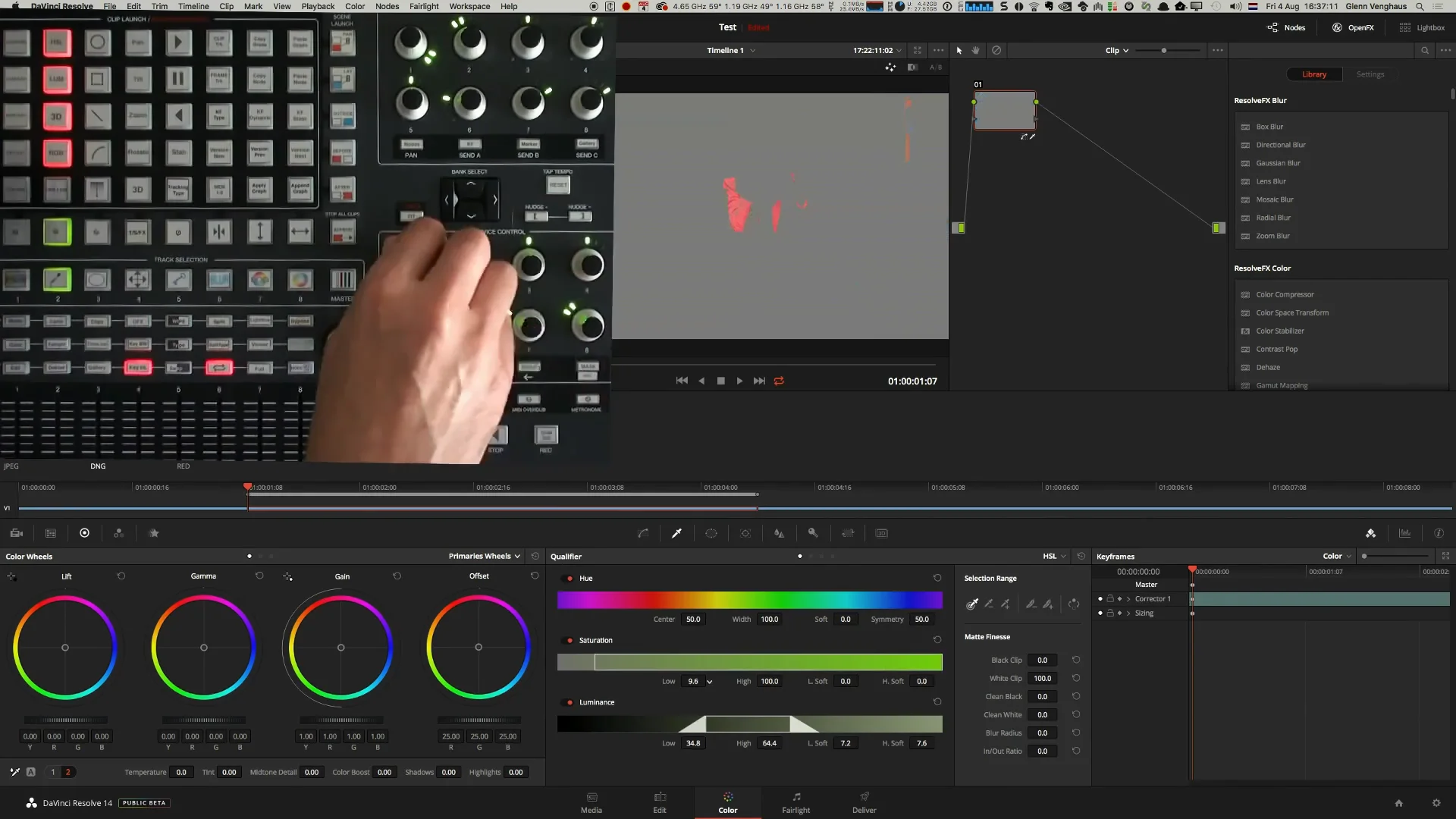 Blackmagic Forum • View topic - akai APC-40 Midi controller