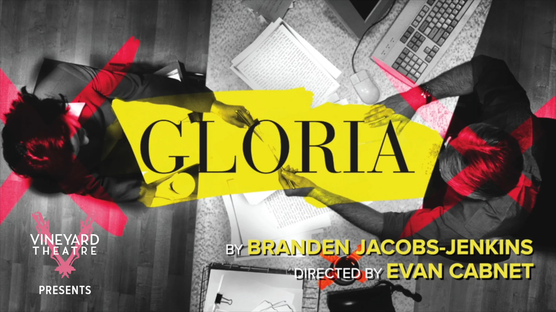 Vineyard Theatre presents GLORIA by Brandon Jacobs Jenkins