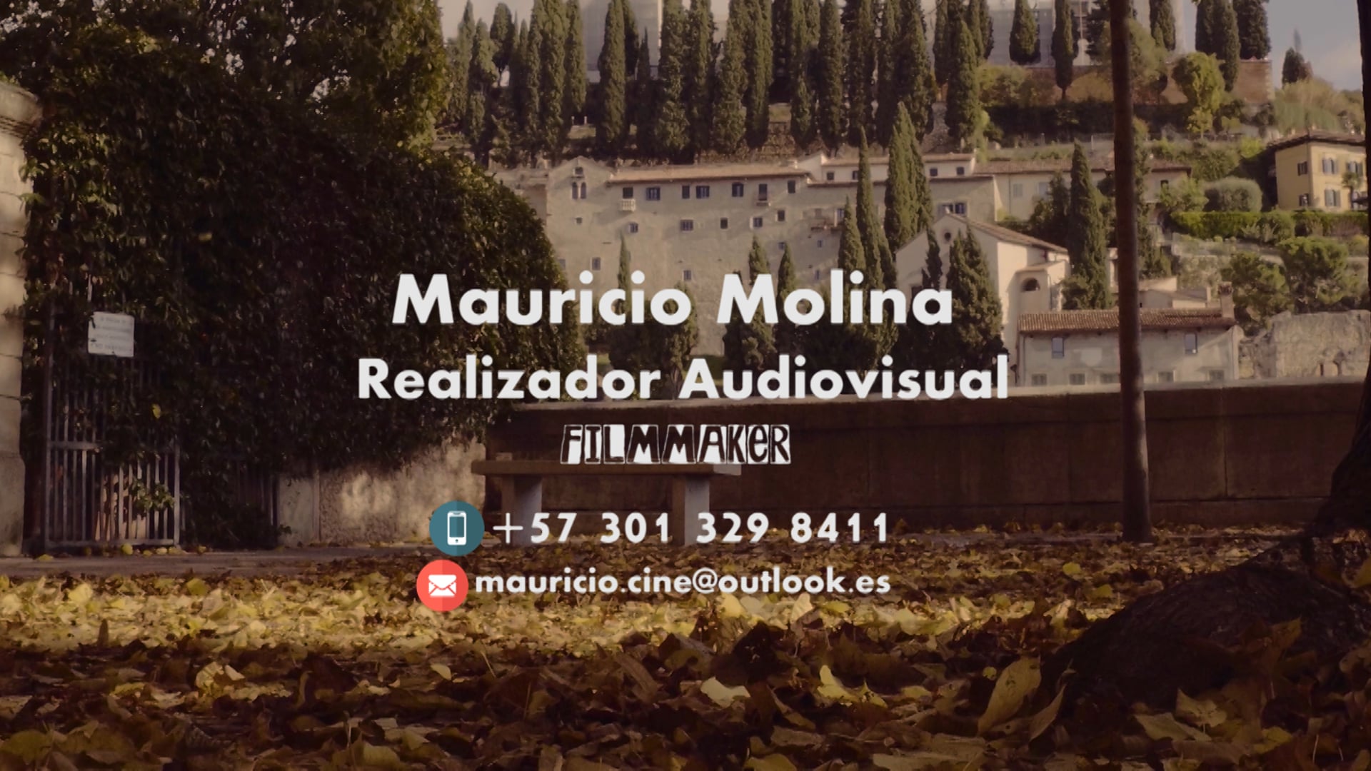 Mauricio Molina Show Reel 2017