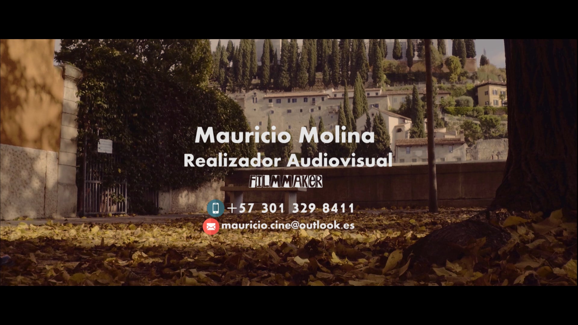 Mauricio Molina Show Reel 2017
