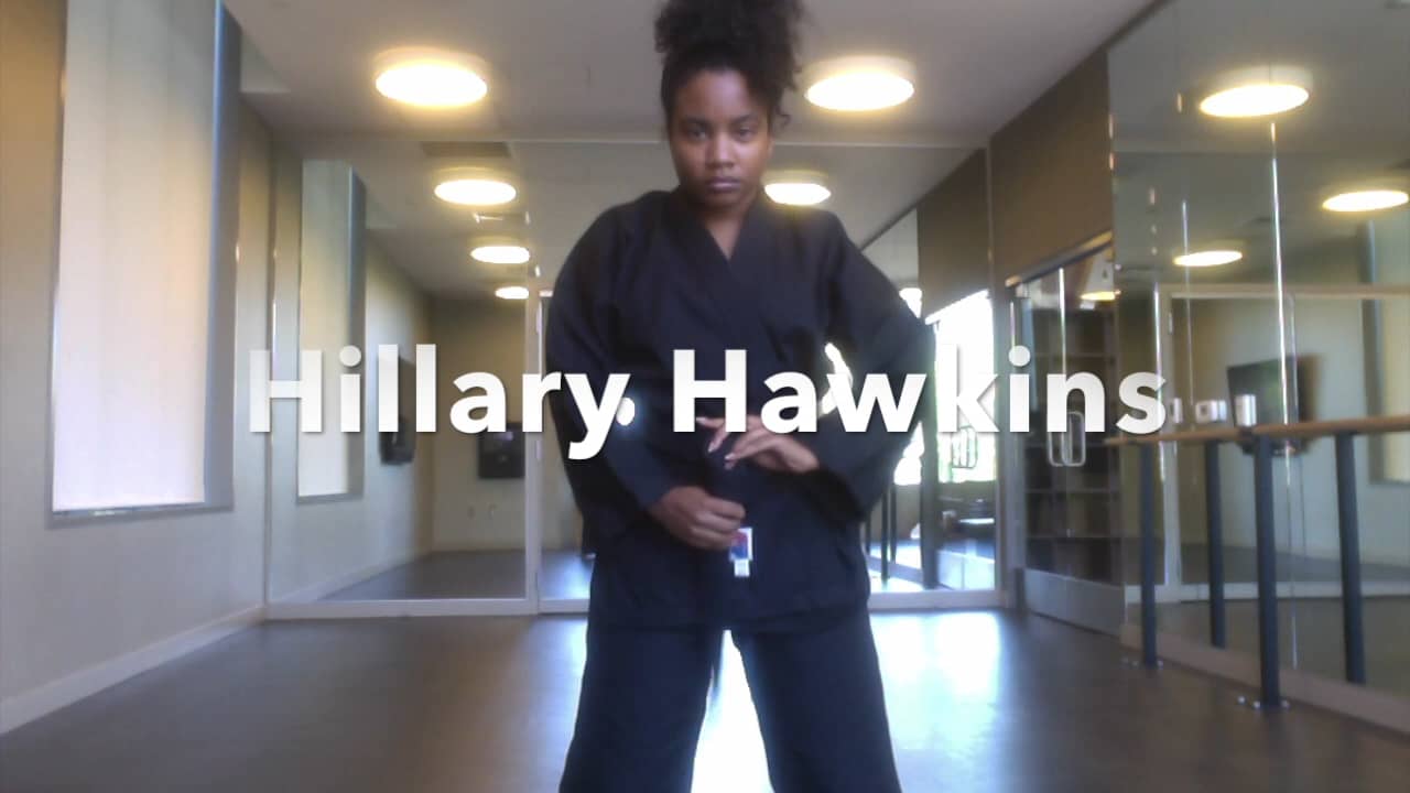 Female Martial Artist Athletic Talent Karate Girl Black Belt