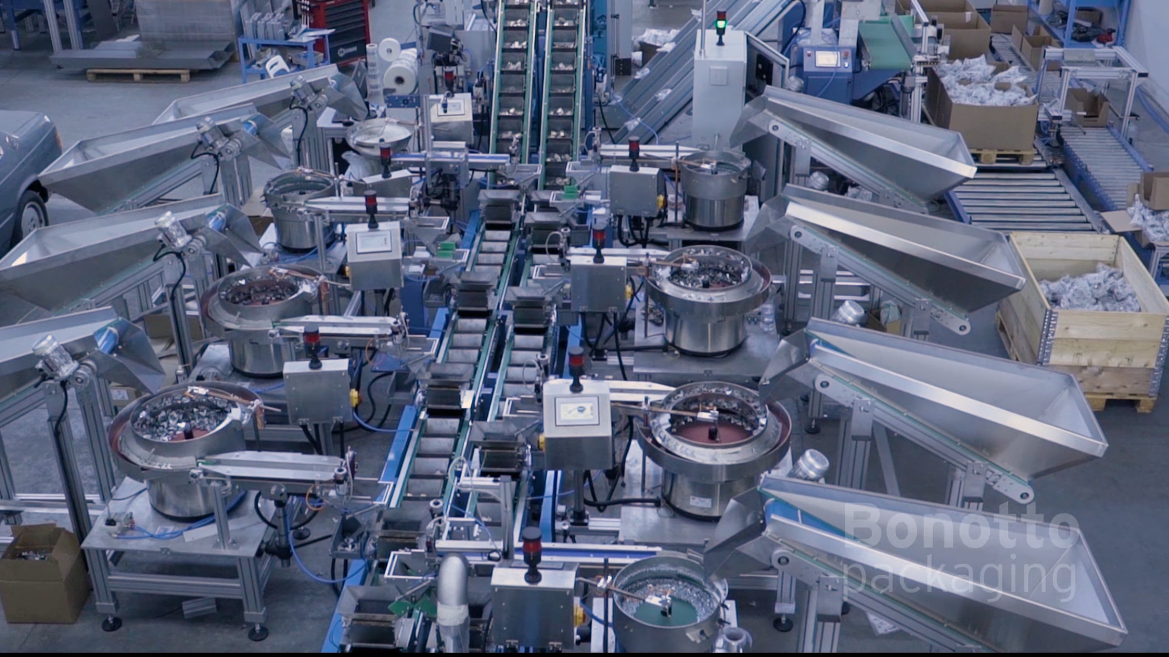 Kit Packaging Line - 12 Counters - Bonotto Packaging | Videos & Movies ...