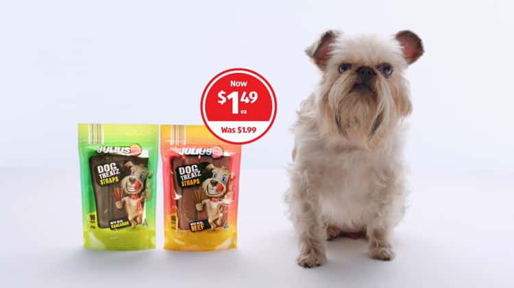 Aldi julius on sale dog food prices