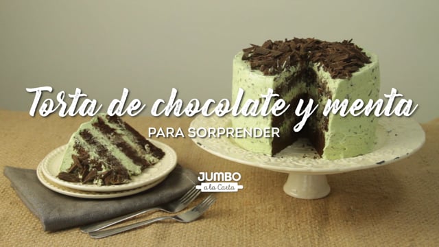 Torta de chocolate y menta | Jumbo A la Carta
